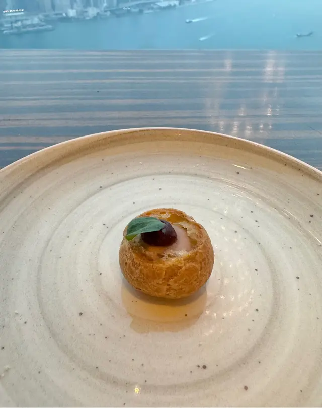 烤栗子蔓越莓泡芙