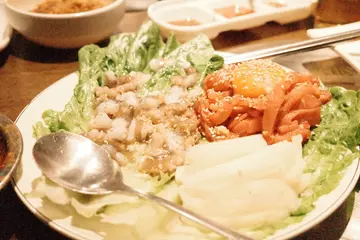 活章鱼+生牛肉