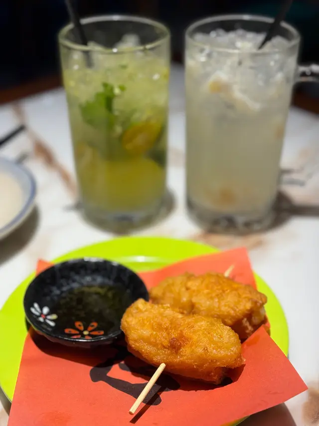 老油條釀芝士墨魚滑