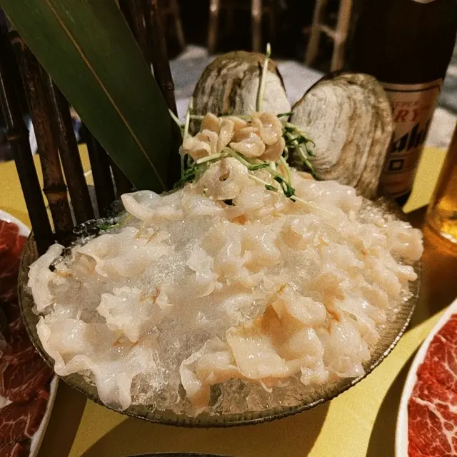 加拿大象拔蚌刺身