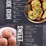 A La Carte Menu: Side Dish & Dessert