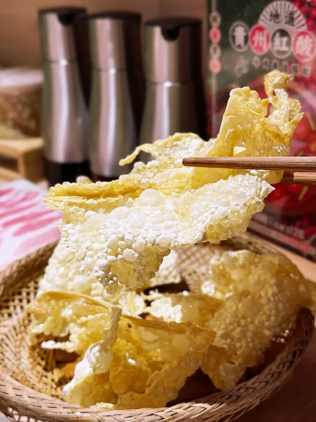 方叔叔現炸豆皮