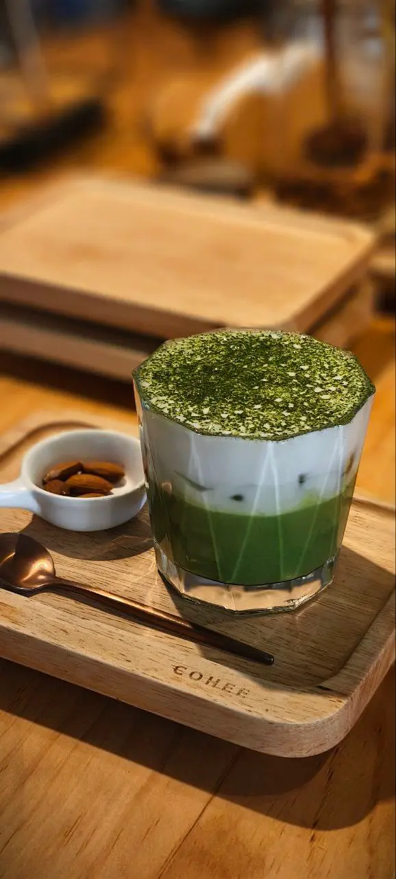 Green tea latte