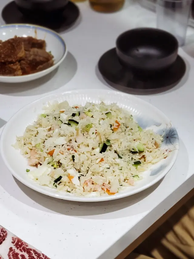 瑤柱蛋白海鮮炒飯