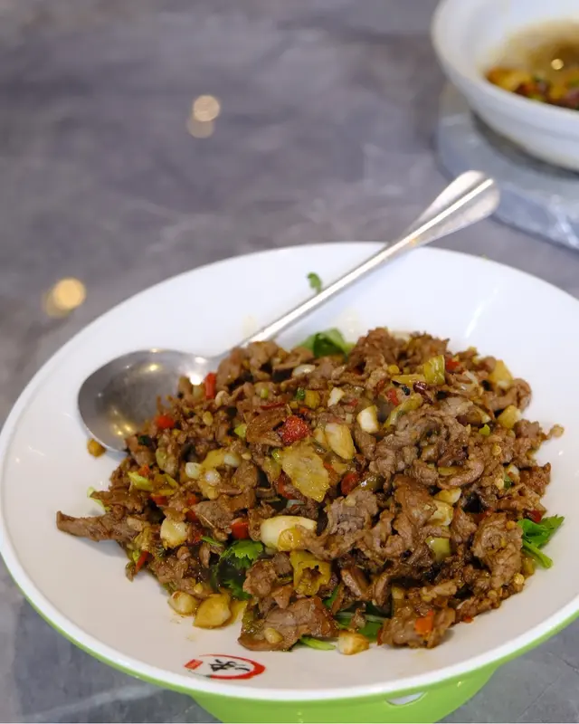 小炒黃牛肉