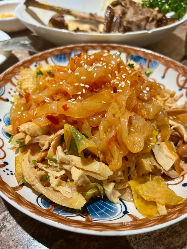 鹽香海蜇手撕雞