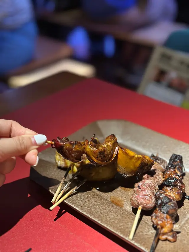 鵝肝、雞肝、雞心、鰻魚肝和牛肝