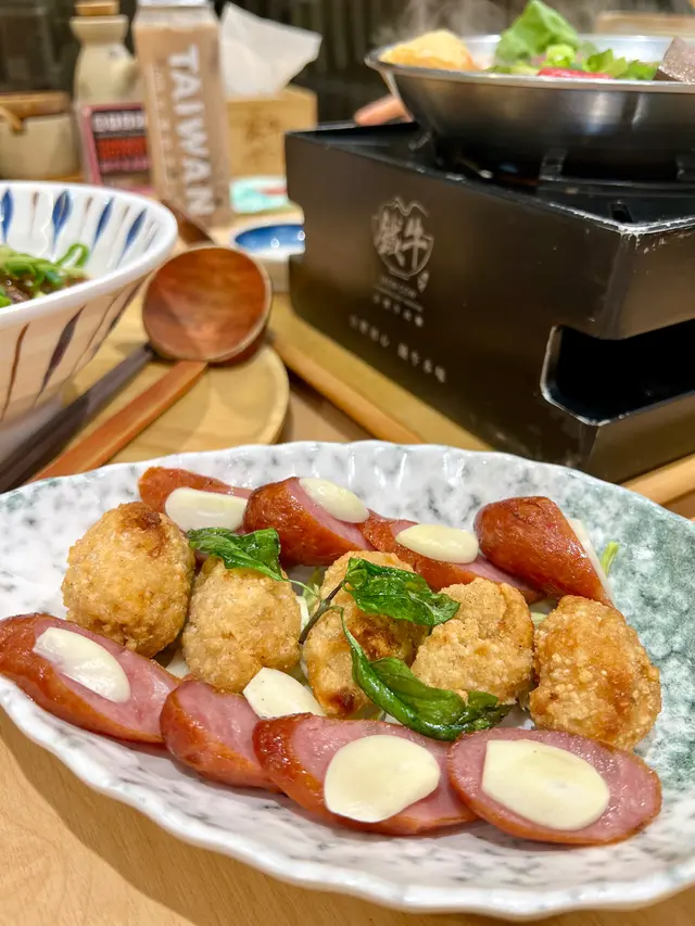 盐酥鸡拼夜市小香肠