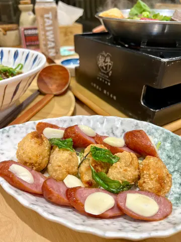 盐酥鸡拼夜市小香肠
