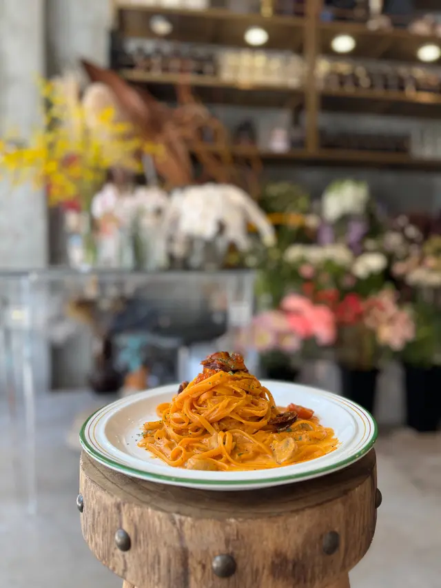 Grilled Abalone with Sea Urchin Spaghetti