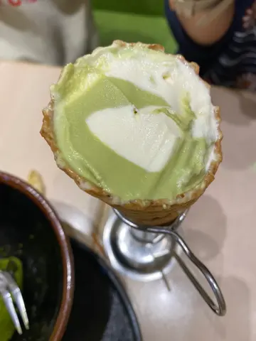 抹茶雲呢拿軟雪糕