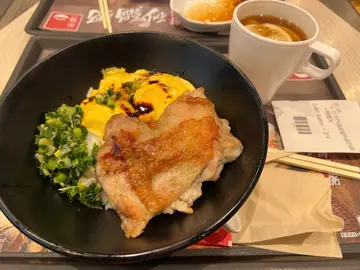 煎鸡扒午餐