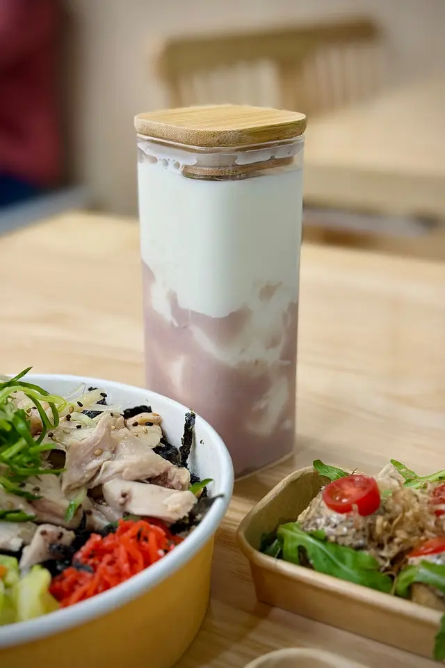 全手作芋頭鮮奶