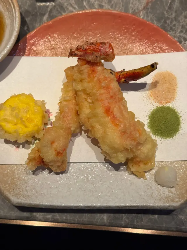 松葉蟹天婦羅