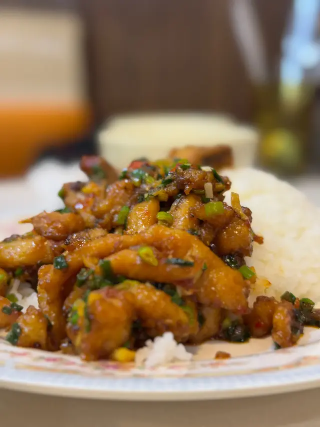 椒鹽豬扒飯