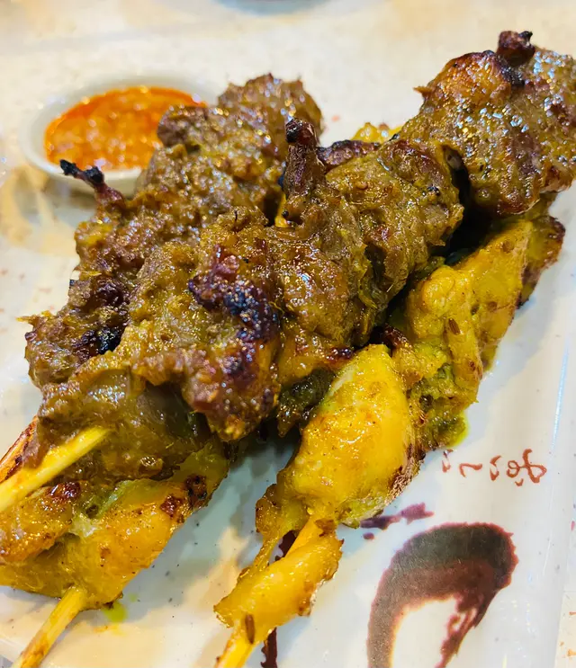 牛頓雞沙嗲串