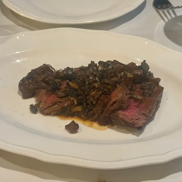 Beef Tenderloin alla Boscaiola