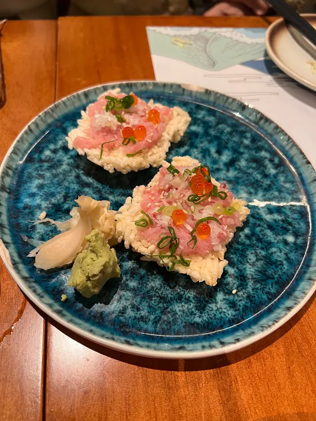 蔥吞拿魚腩蓉簿脆