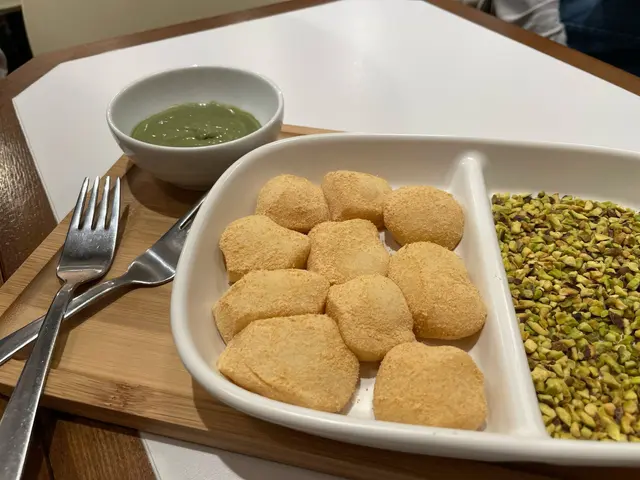 開心果碎碎·開心果奶蓋沾醬麻糬