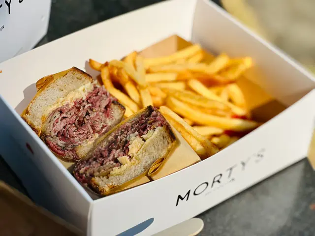 Original Reuben | Fries (Close Up)