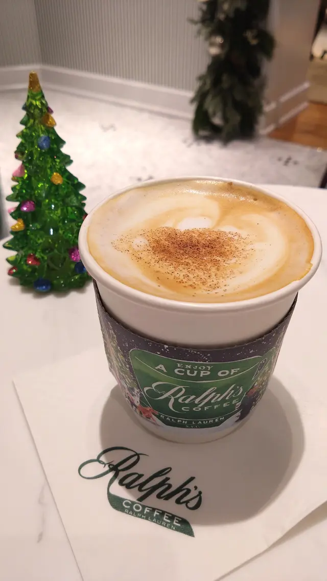 Hot Gingerbread Latte
