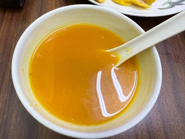 南瓜湯味道算是濃郁