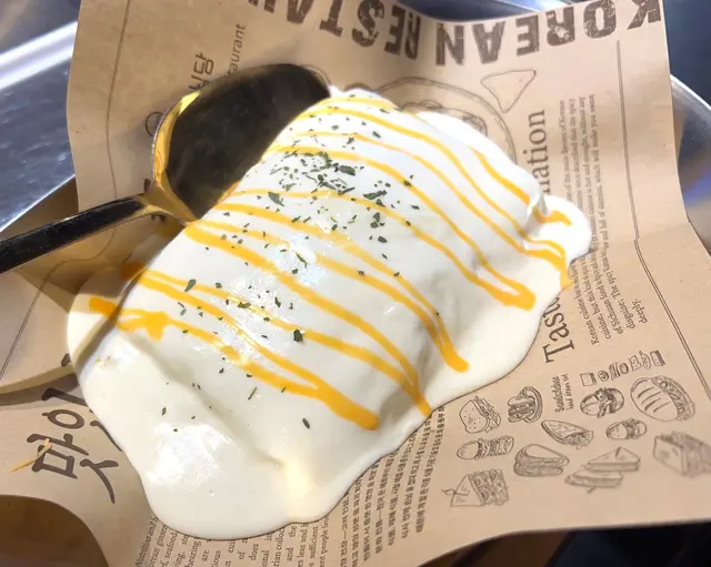 韓式溶岩芝士煎蛋卷