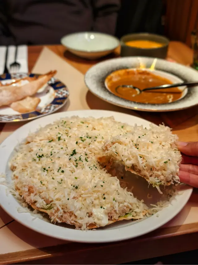 蟹肉墨西哥式薄餅