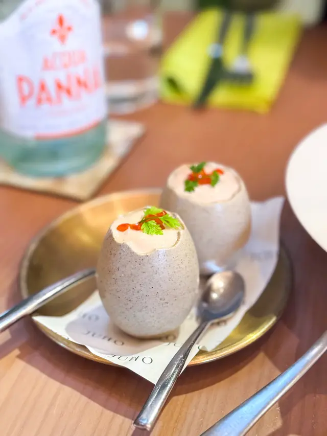 吞拿魚蛋黃醬泡沫