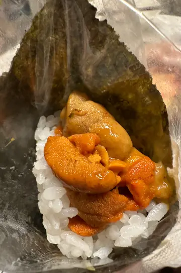 海胆手卷