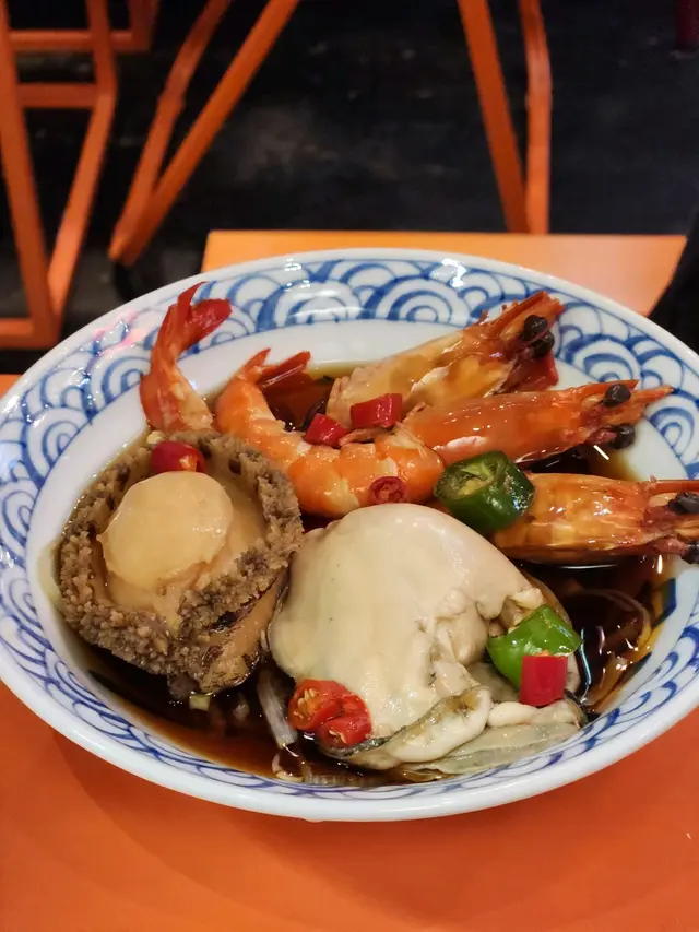 醬油蝦+醬油蠔+醬油鮑魚