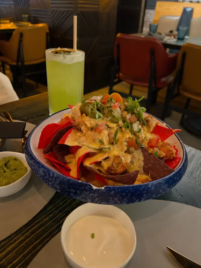 buffalo chicken nacho