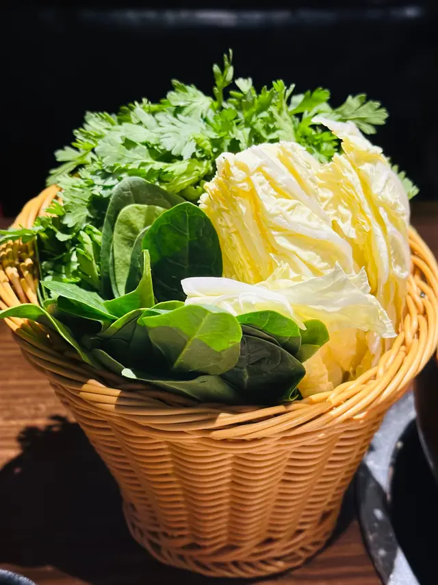 蔬菜拼盤 津白菠菜皇帝