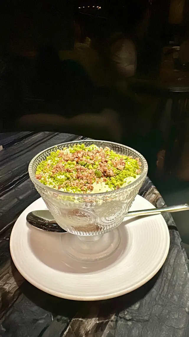 PISTACHIO TIRAMISU