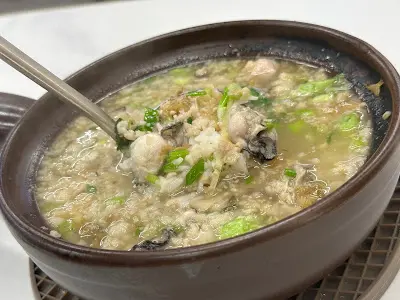 潮式蠔仔肉碎泡飯