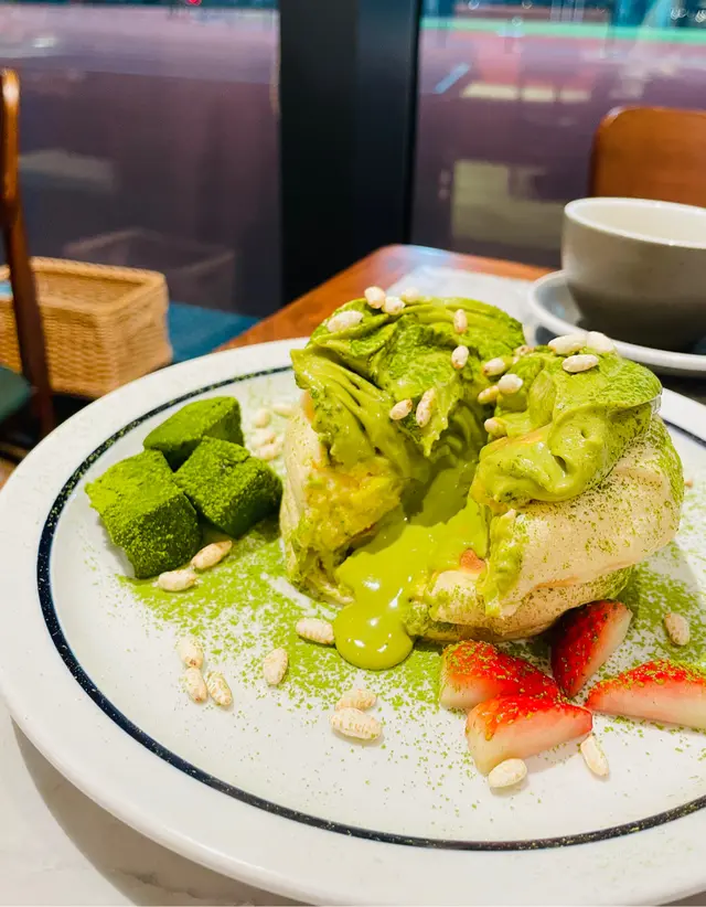 Matcha Cream Pancake