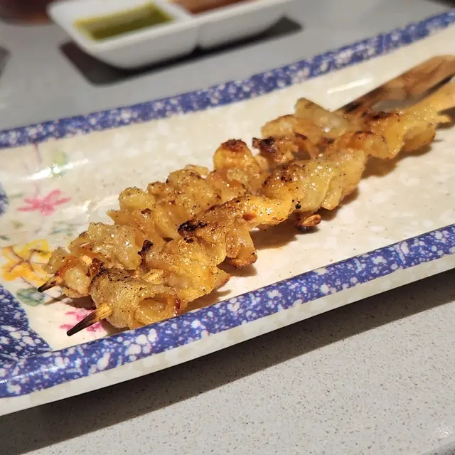 燒雞皮串