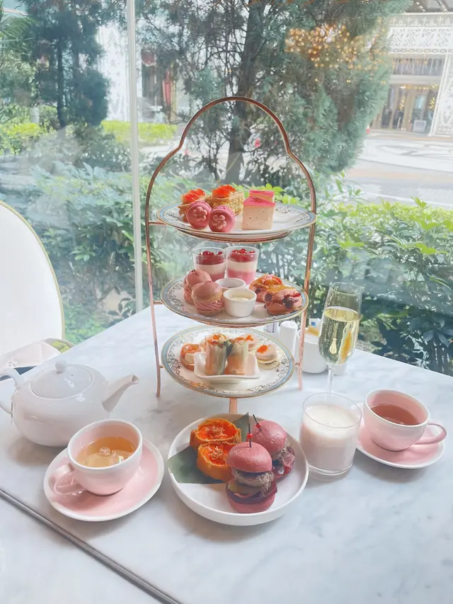 櫻式粉紅下午茶套餐