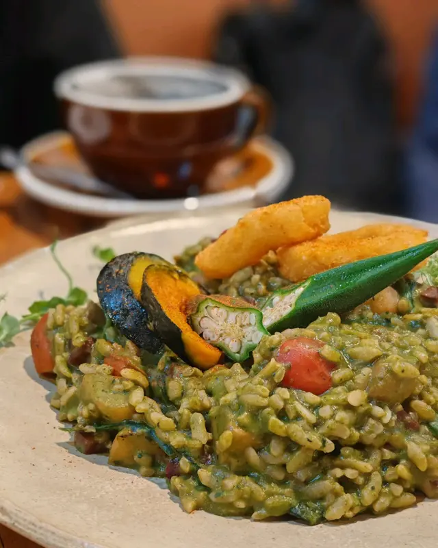 十一種蔬菜魷魚圈青醬意大利