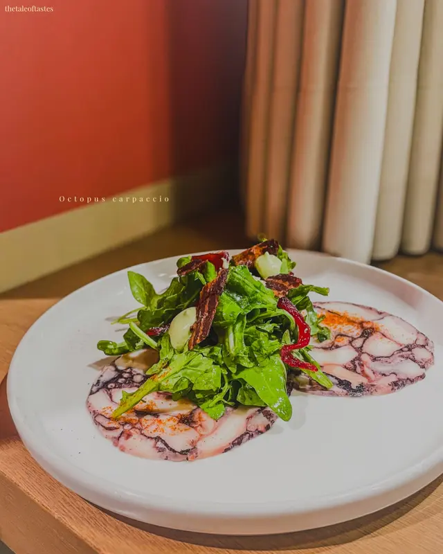 Octopus Carpaccio