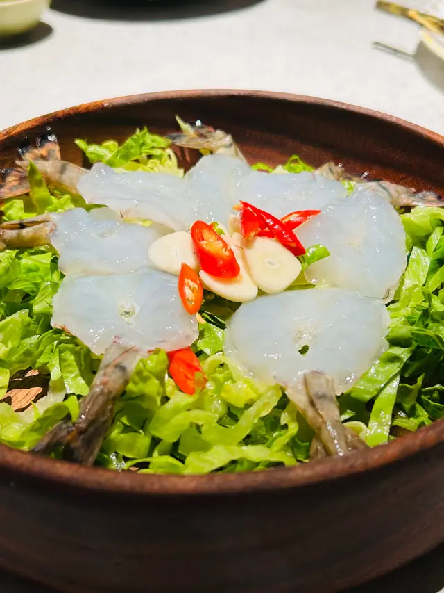 蝦肉新鮮彈牙，讓人忍不住想再點一份👍
