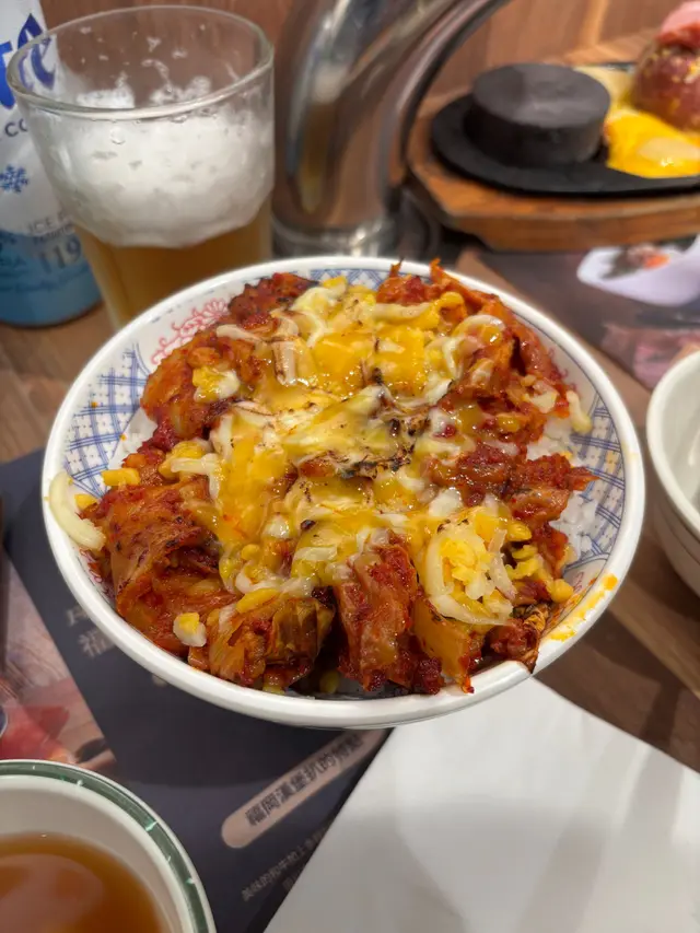 芝士泡豚丼飯