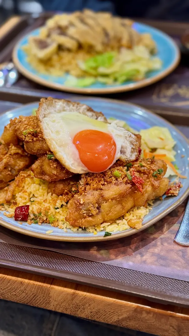 即叫即炸椒鹽豬扒飯