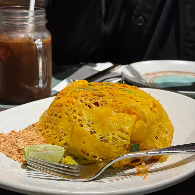 泰式蝦炒金邊粉