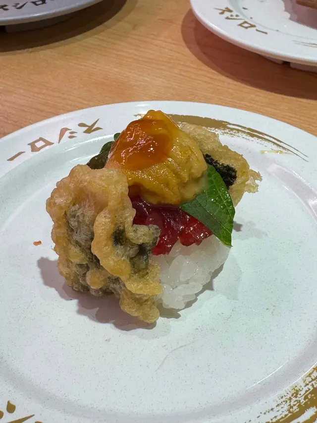 ✨Ryota特製吞拿魚與生海膽海苔天婦羅配特製醬油