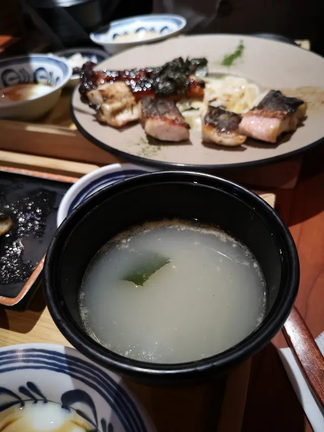 鰻魚肝白貝湯
