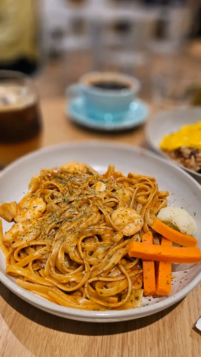 龍蝦汁蝦仁扁意大利粉