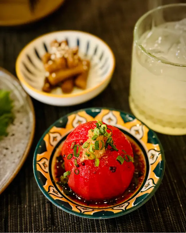 蒜子蕃茄沙律