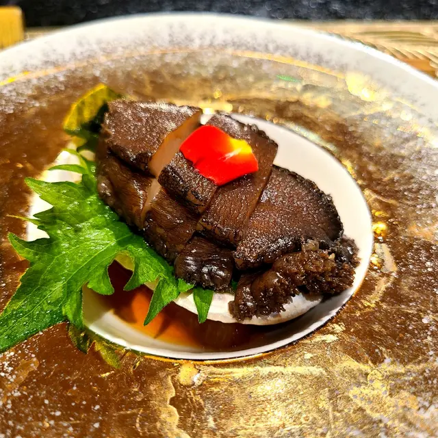 自家製醬汁煮南非鮑魚