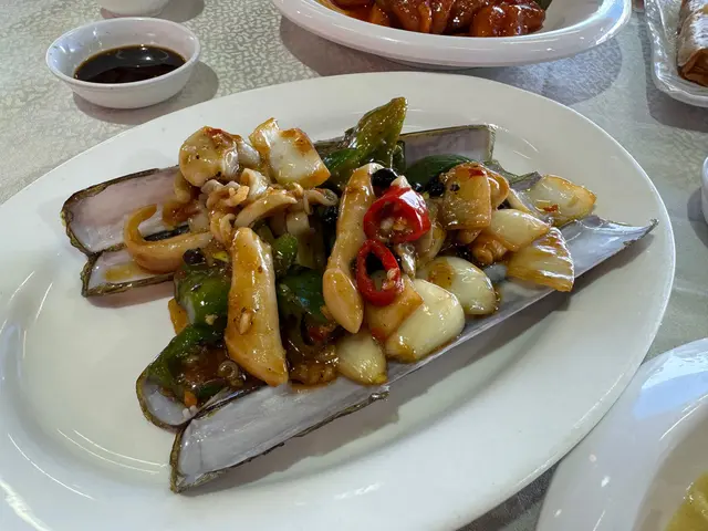 豉椒炒蟶子